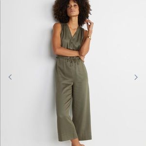 Marine layer Katy Jumpsuit in Dusty Olive xs